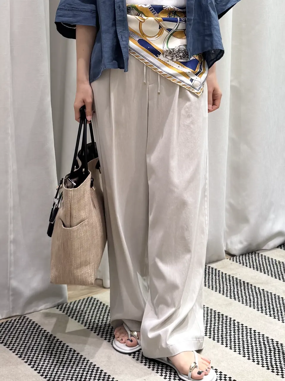 ONWARD CROSSET SELECT KURIYAMA コーディネート画像