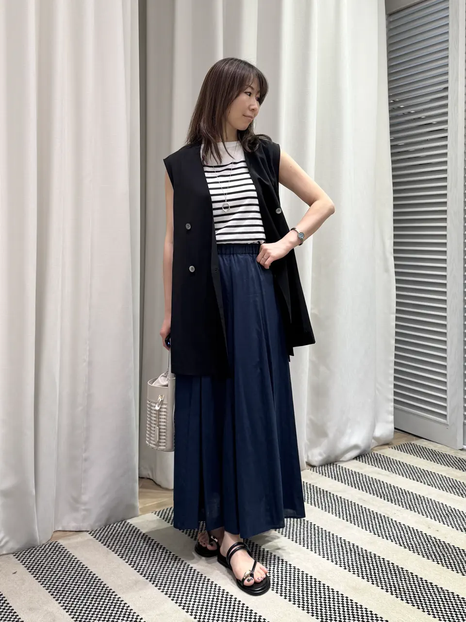 ONWARD CROSSET SELECT KURIYAMA コーディネート画像