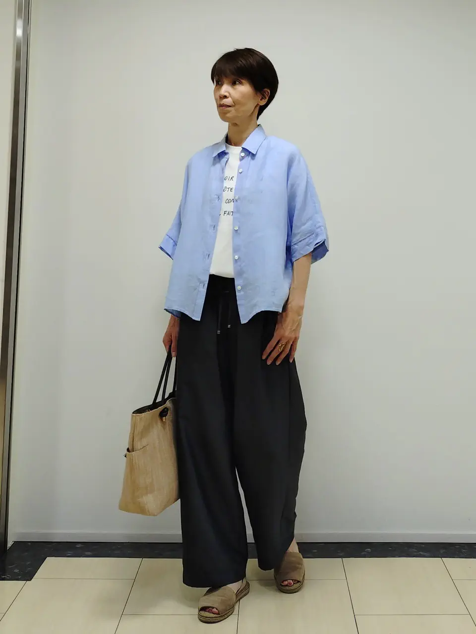 ONWARD CROSSET SELECT 宗田 コーディネート画像