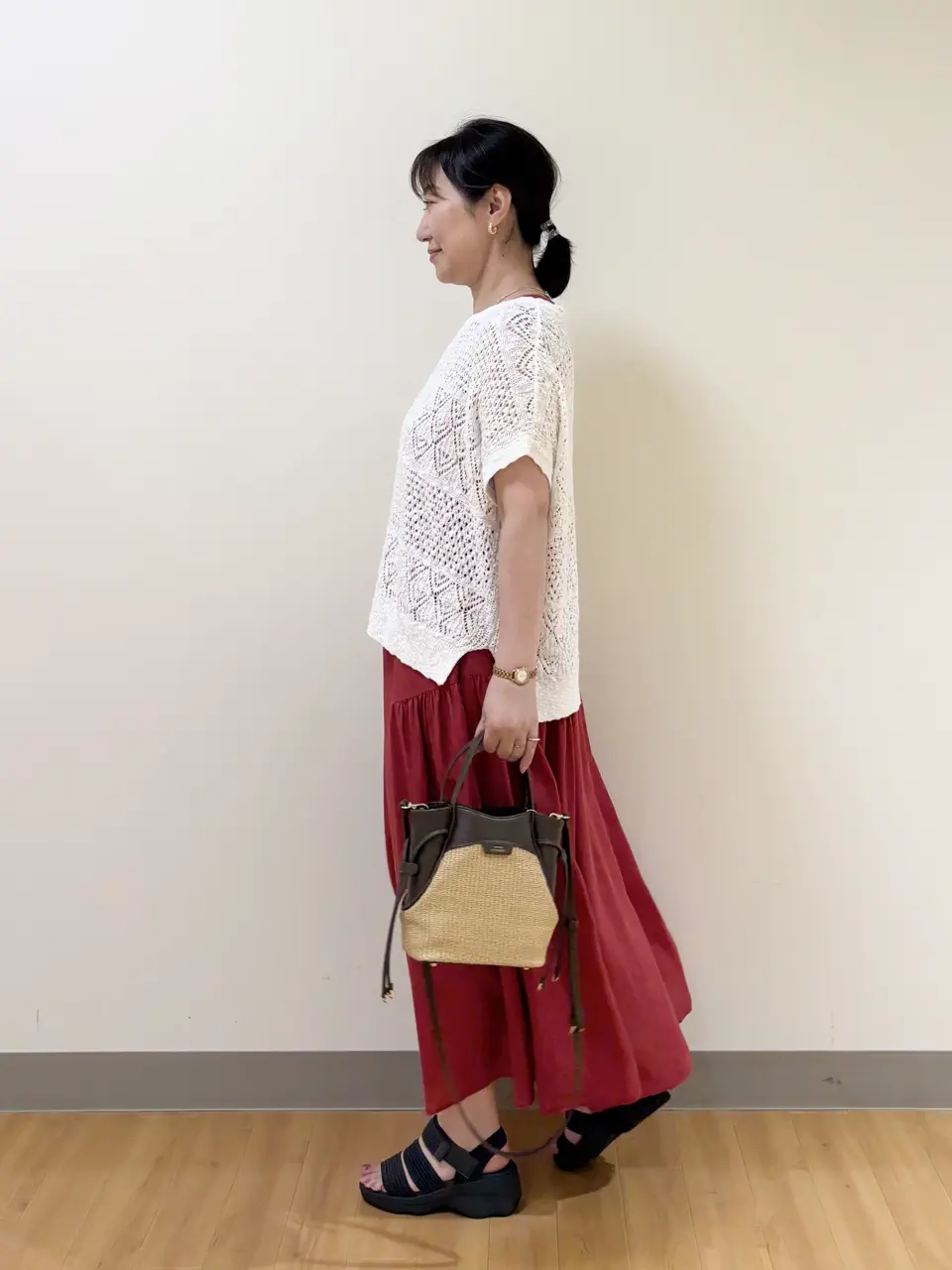 ONWARD CROSSET SELECT TAKI コーディネート画像