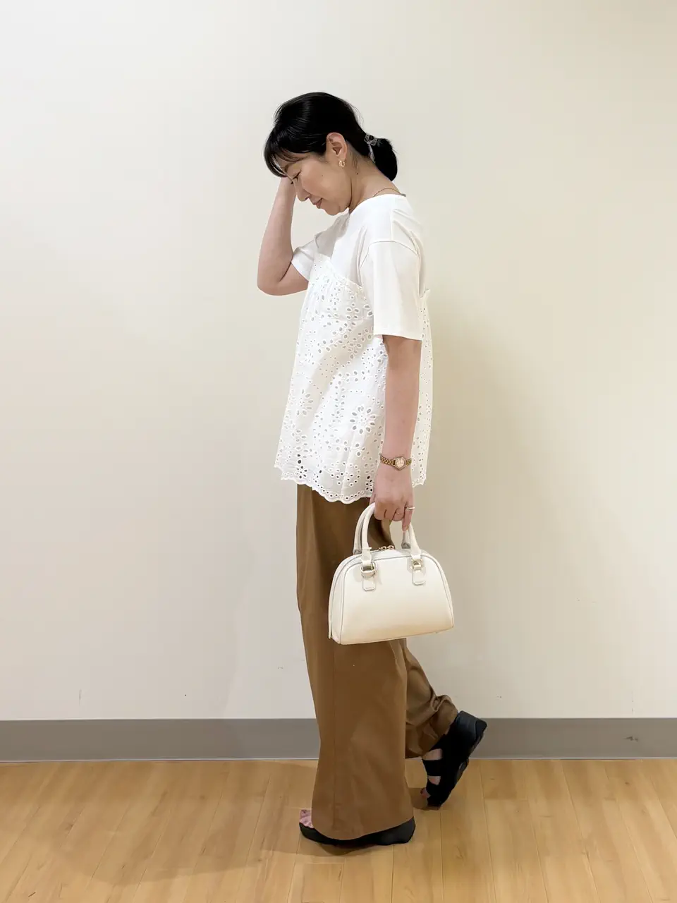 ONWARD CROSSET SELECT TAKI コーディネート画像