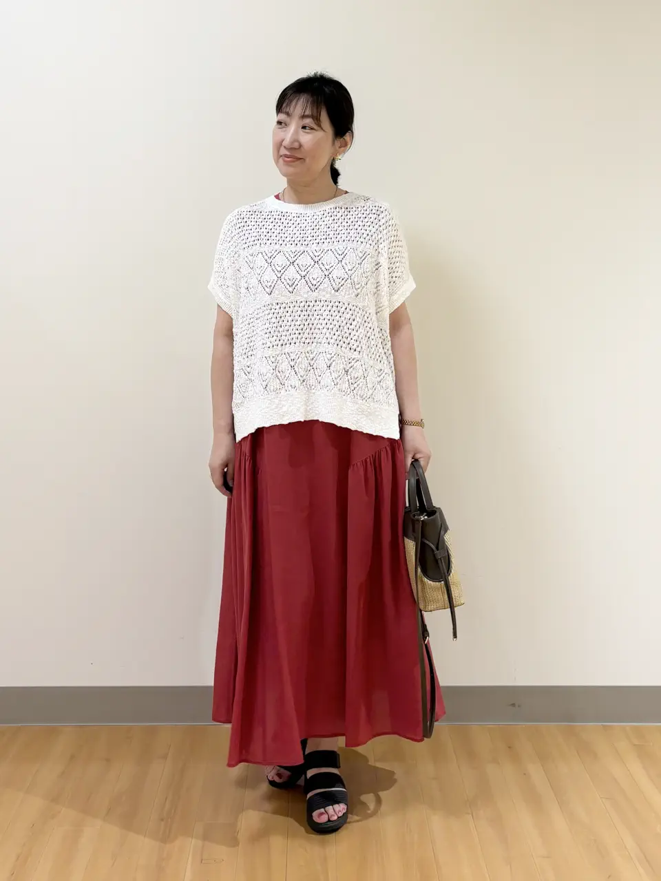 ONWARD CROSSET SELECT TAKI コーディネート画像