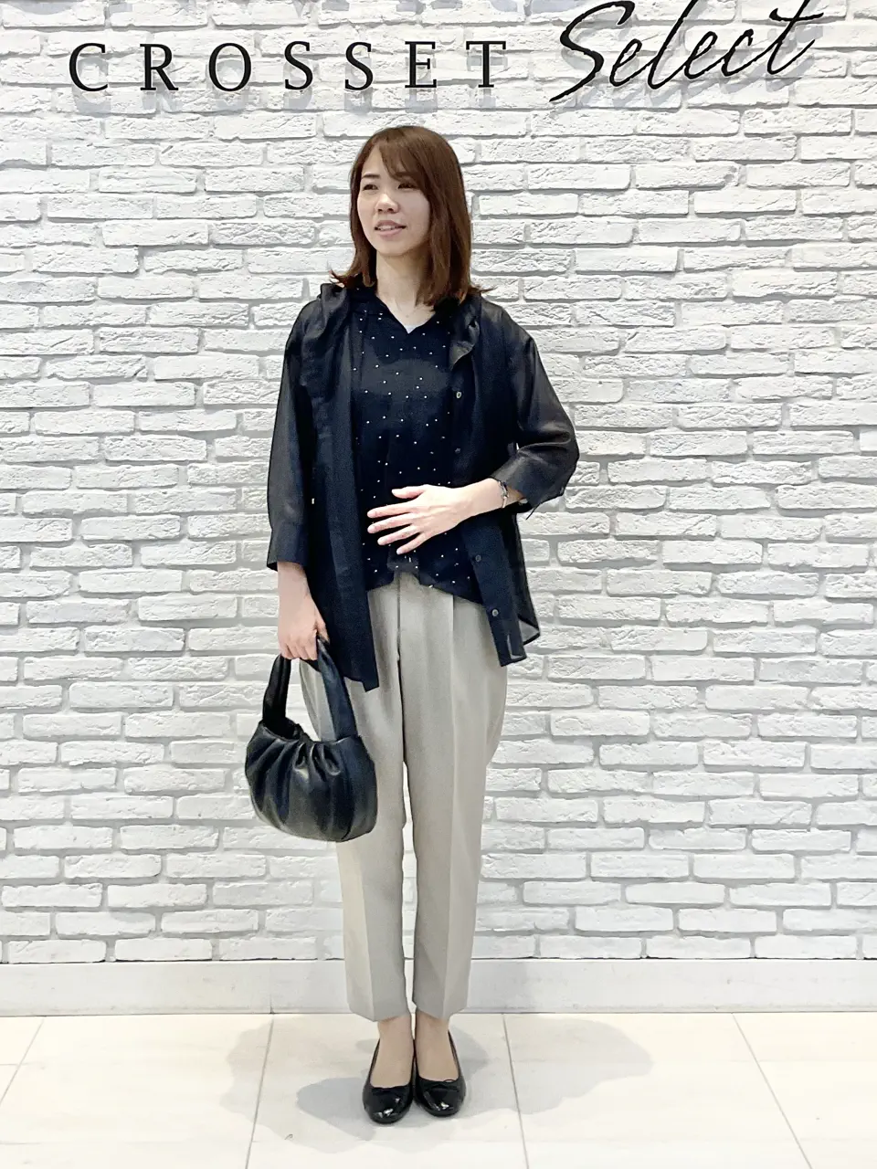 ONWARD CROSSET SELECT IZUMI コーディネート画像