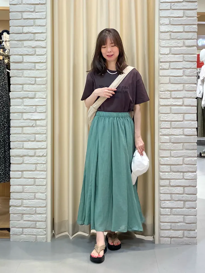 ONWARD CROSSET SELECT 檀 コーディネート画像