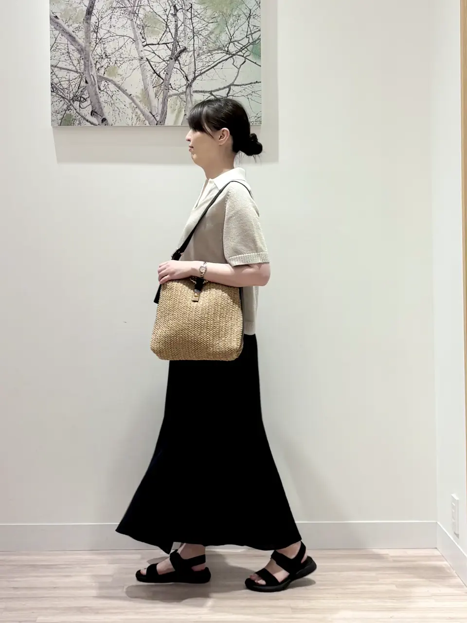 ONWARD CROSSET SELECT 岡 コーディネート画像