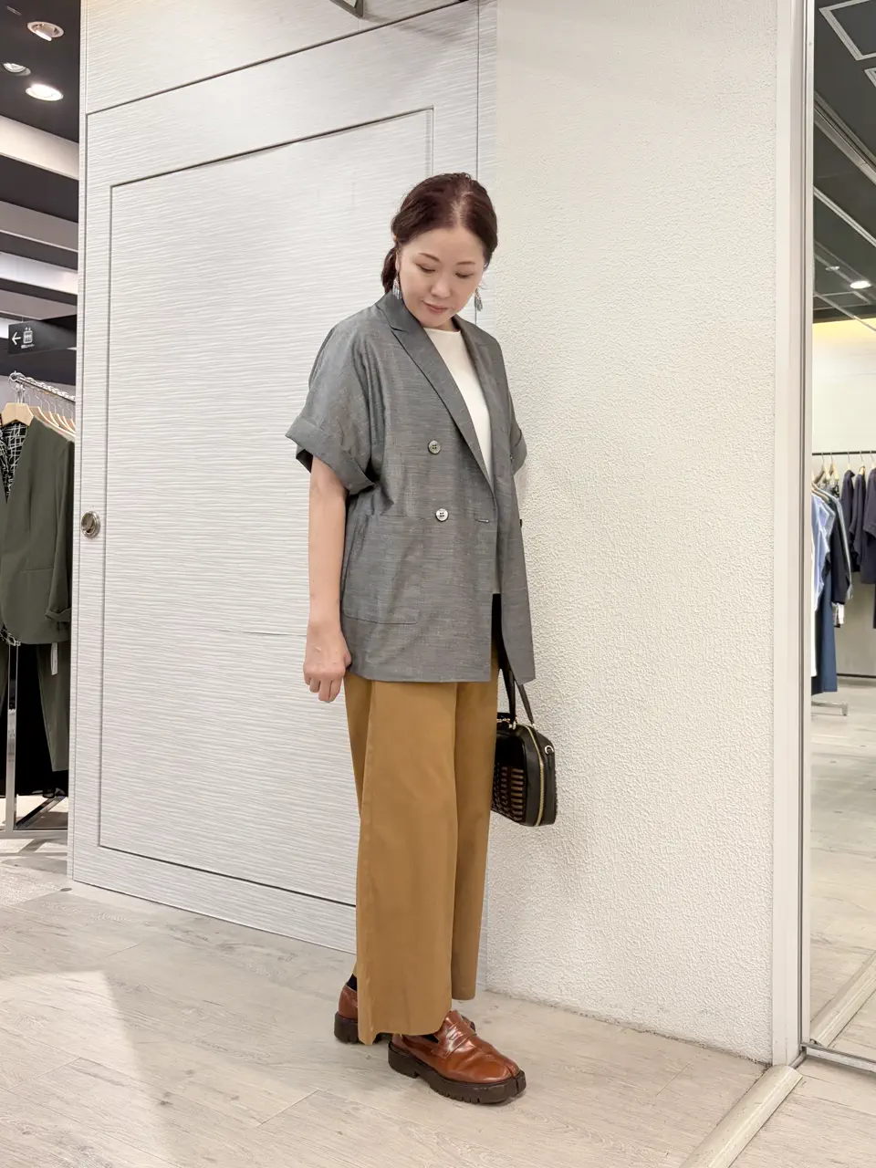 ONWARD CROSSET SELECT スタッフ コーディネート画像