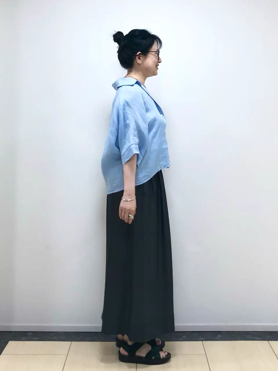 ONWARD CROSSET SELECT 横松 コーディネート画像