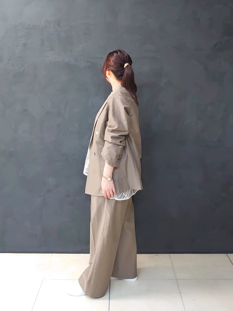 ONWARD CROSSET SELECT 森 コーディネート画像