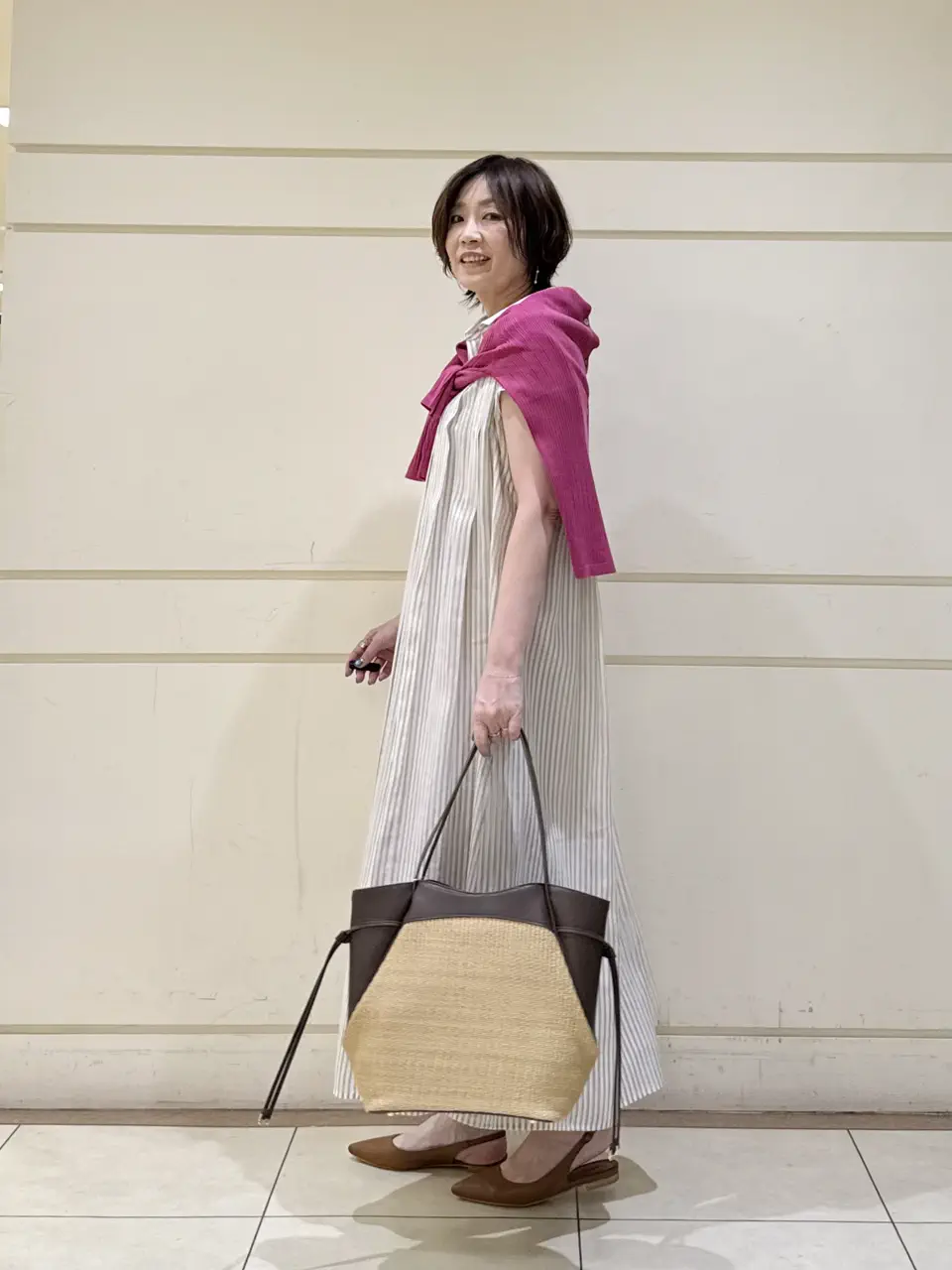 ONWARD CROSSET SELECT maruri コーディネート画像
