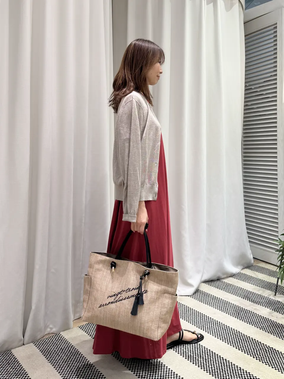 ONWARD CROSSET SELECT KURIYAMA コーディネート画像