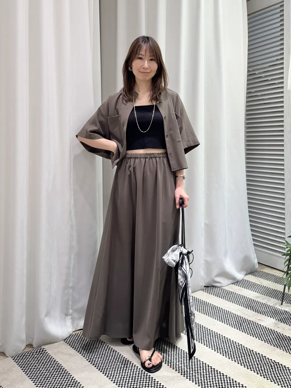  KURIYAMA コーディネート画像