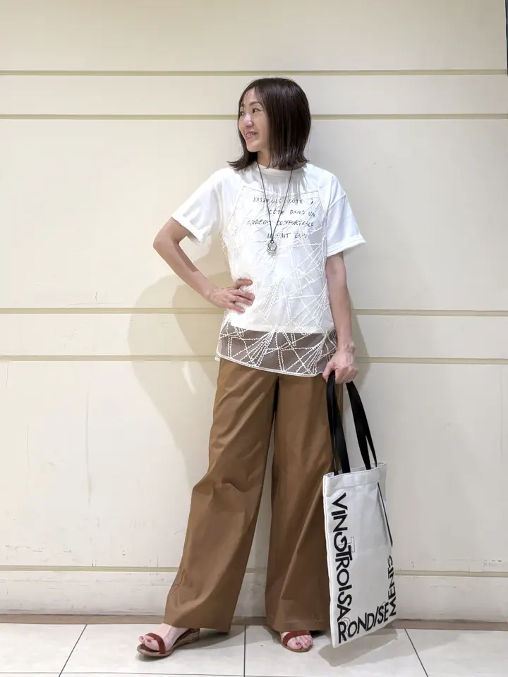 ONWARD CROSSET SELECT スタッフ コーディネート画像