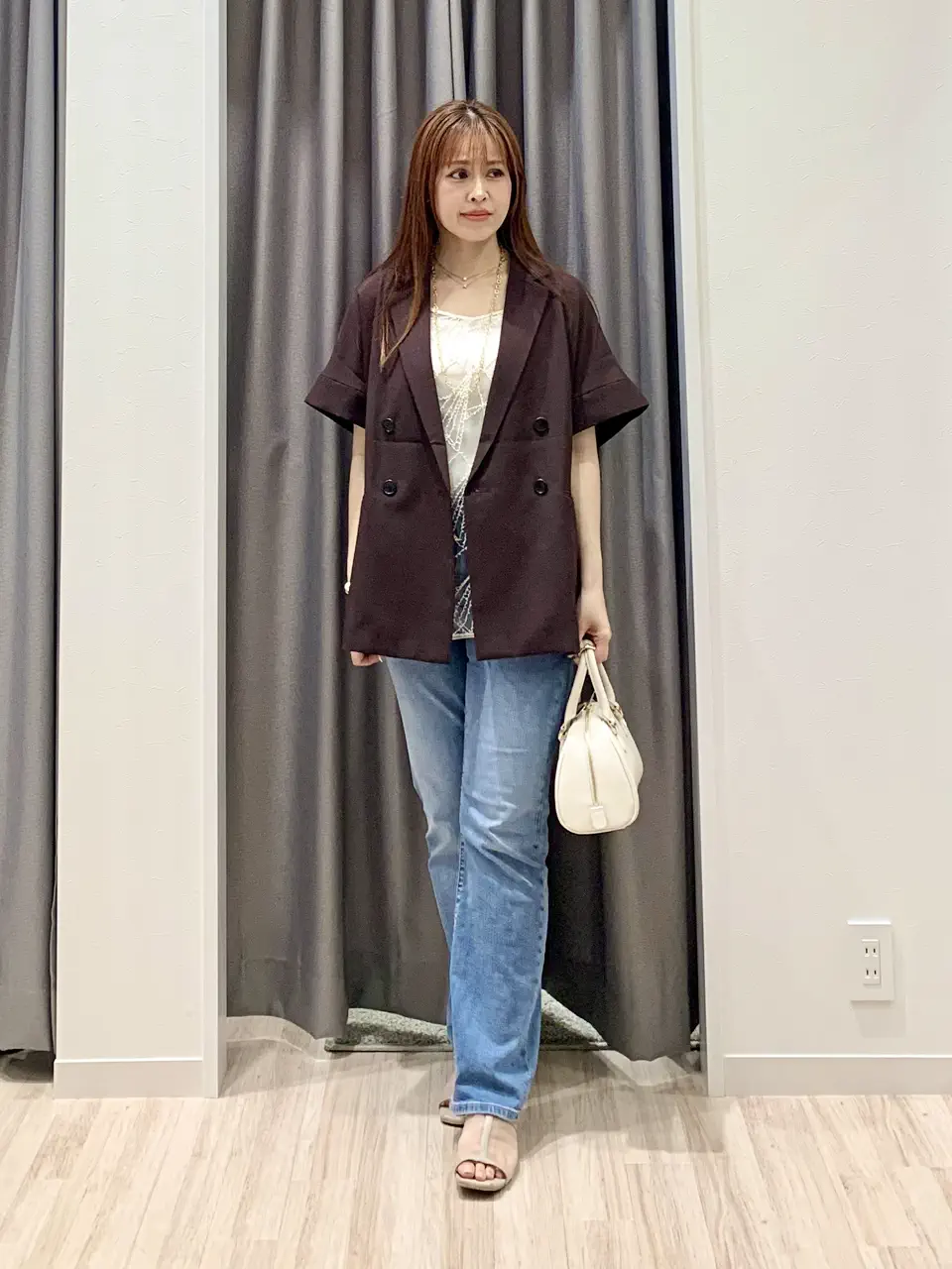 ONWARD CROSSET SELECT MIHO コーディネート画像