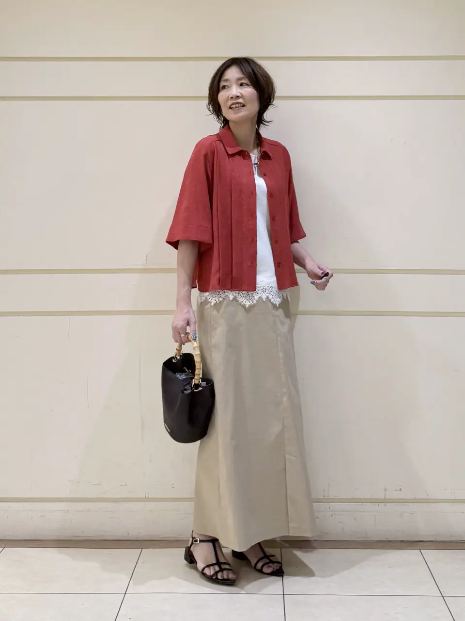 ONWARD CROSSET SELECT maruri コーディネート画像