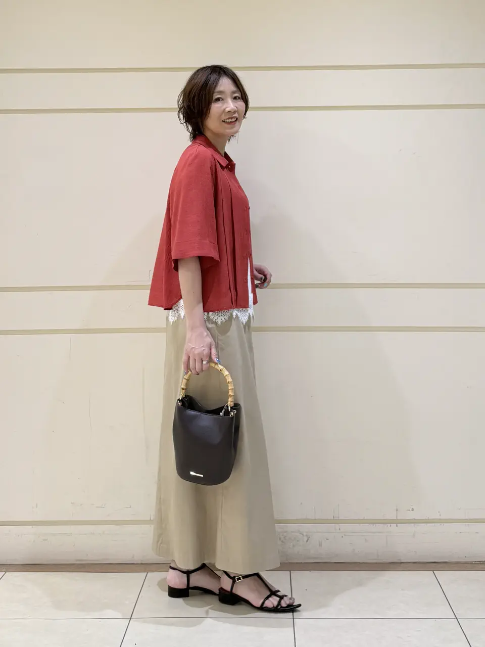 ONWARD CROSSET SELECT maruri コーディネート画像