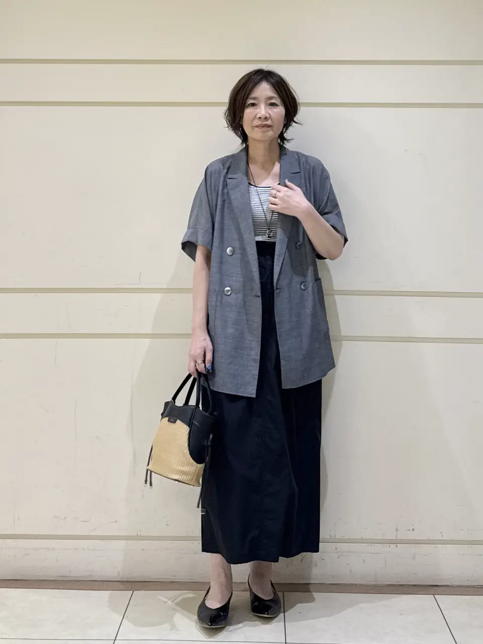 ONWARD CROSSET SELECT maruri コーディネート画像