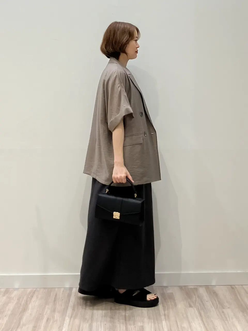 ONWARD CROSSET SELECT 林 コーディネート画像