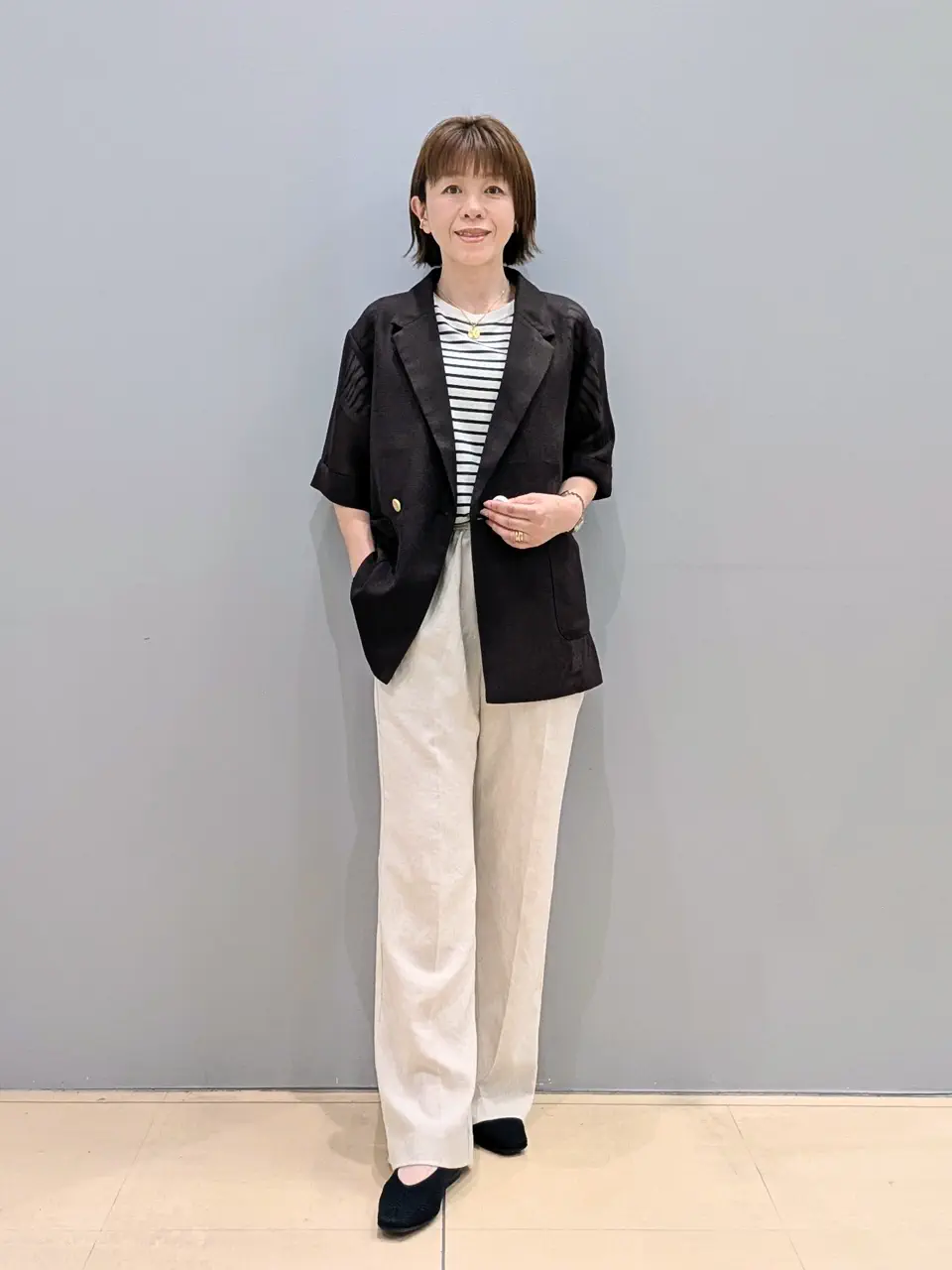 ONWARD CROSSET SELECT 見帆 コーディネート画像