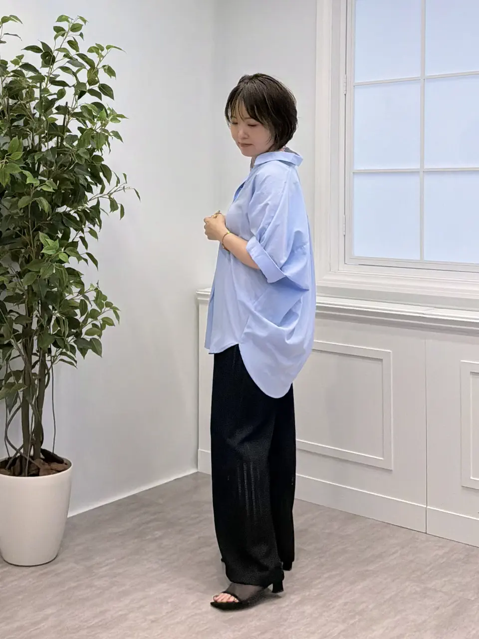 ONWARD CROSSET SELECT フジコ コーディネート画像