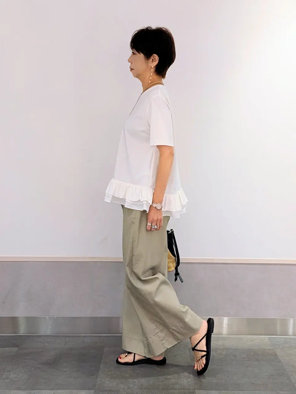 ONWARD CROSSET SELECT niwa コーディネート画像