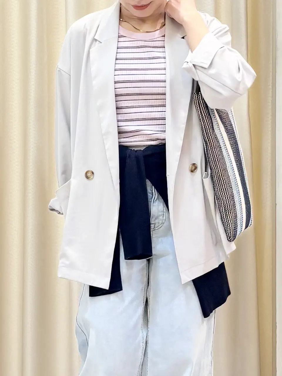 ONWARD CROSSET SELECT 服部 コーディネート画像