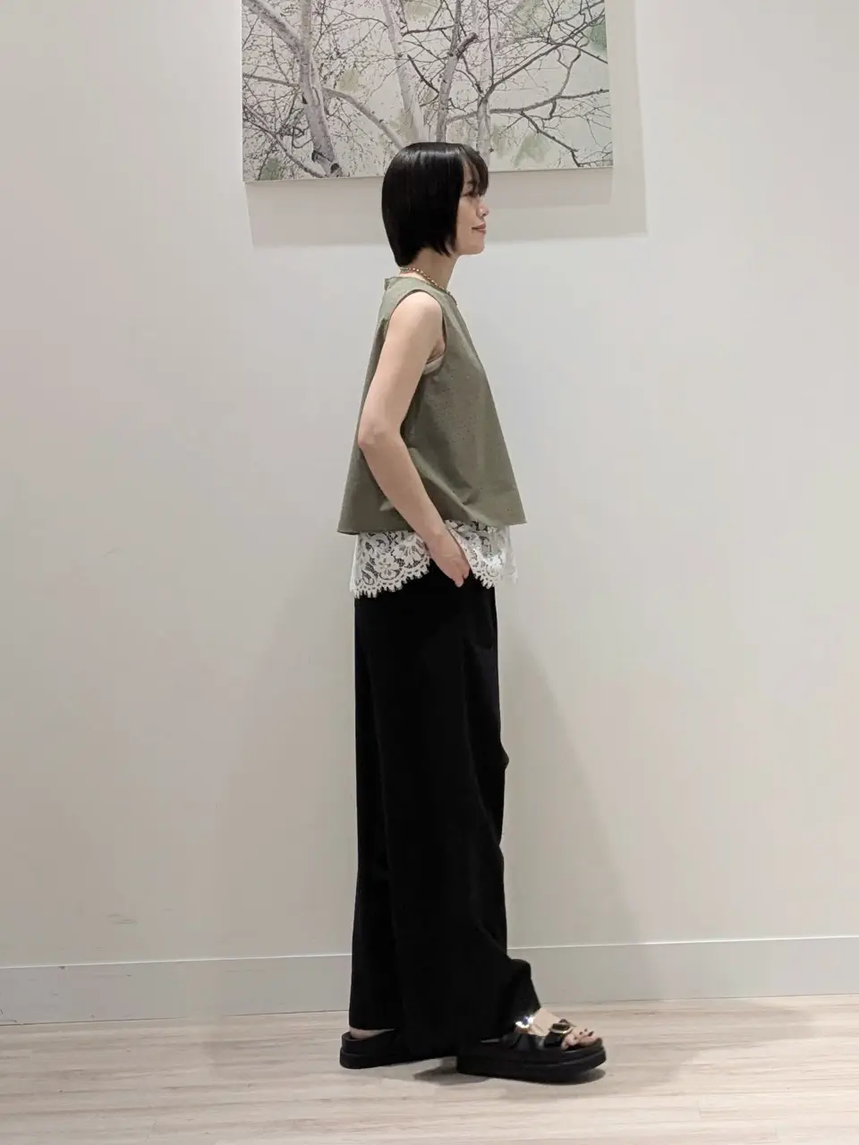 ONWARD CROSSET SELECT 川上 コーディネート画像