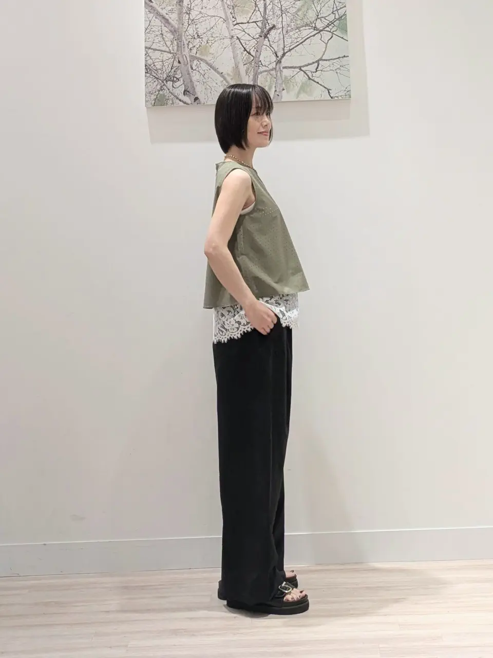 ONWARD CROSSET SELECT 川上 コーディネート画像