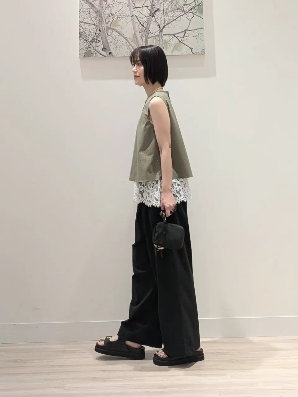 ONWARD CROSSET SELECT 川上 コーディネート画像