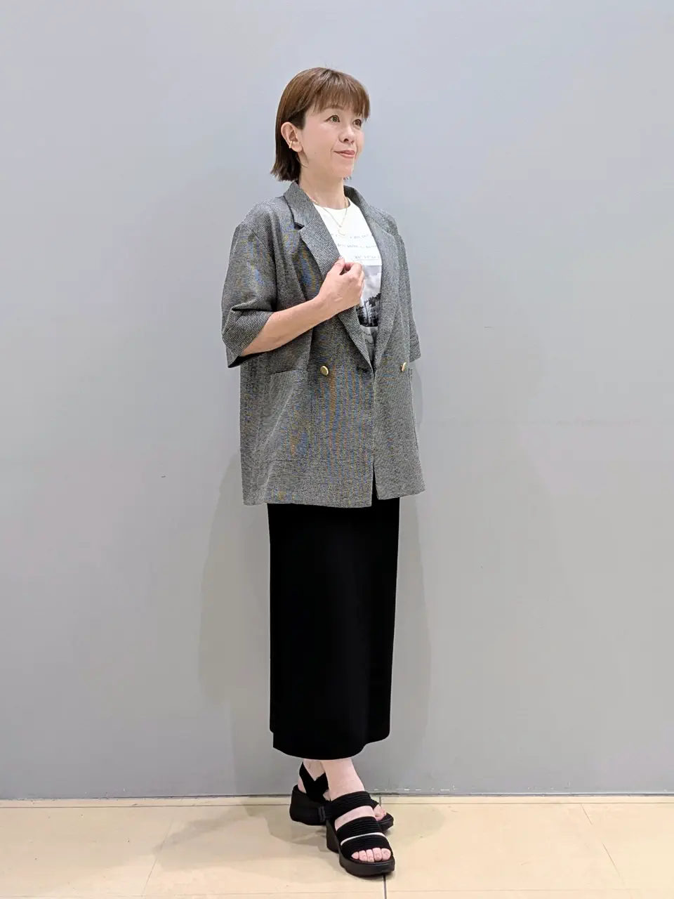 ONWARD CROSSET SELECT 見帆 コーディネート画像
