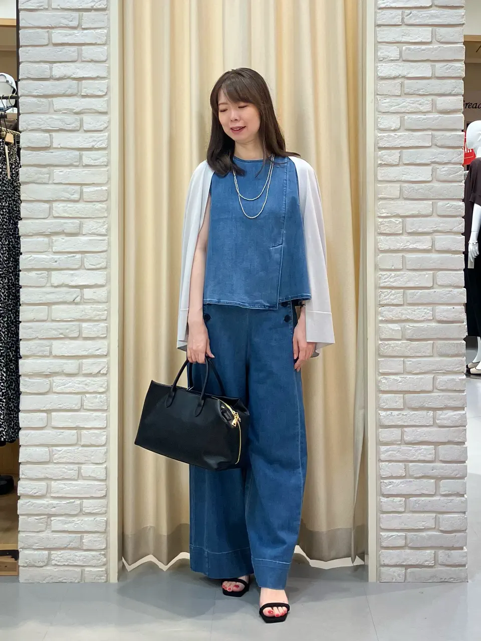 ONWARD CROSSET SELECT 檀 コーディネート画像