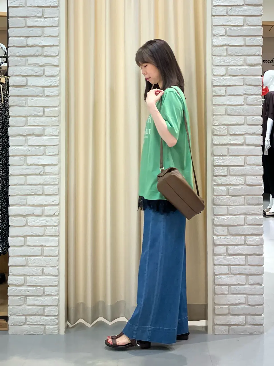 ONWARD CROSSET SELECT 檀 コーディネート画像