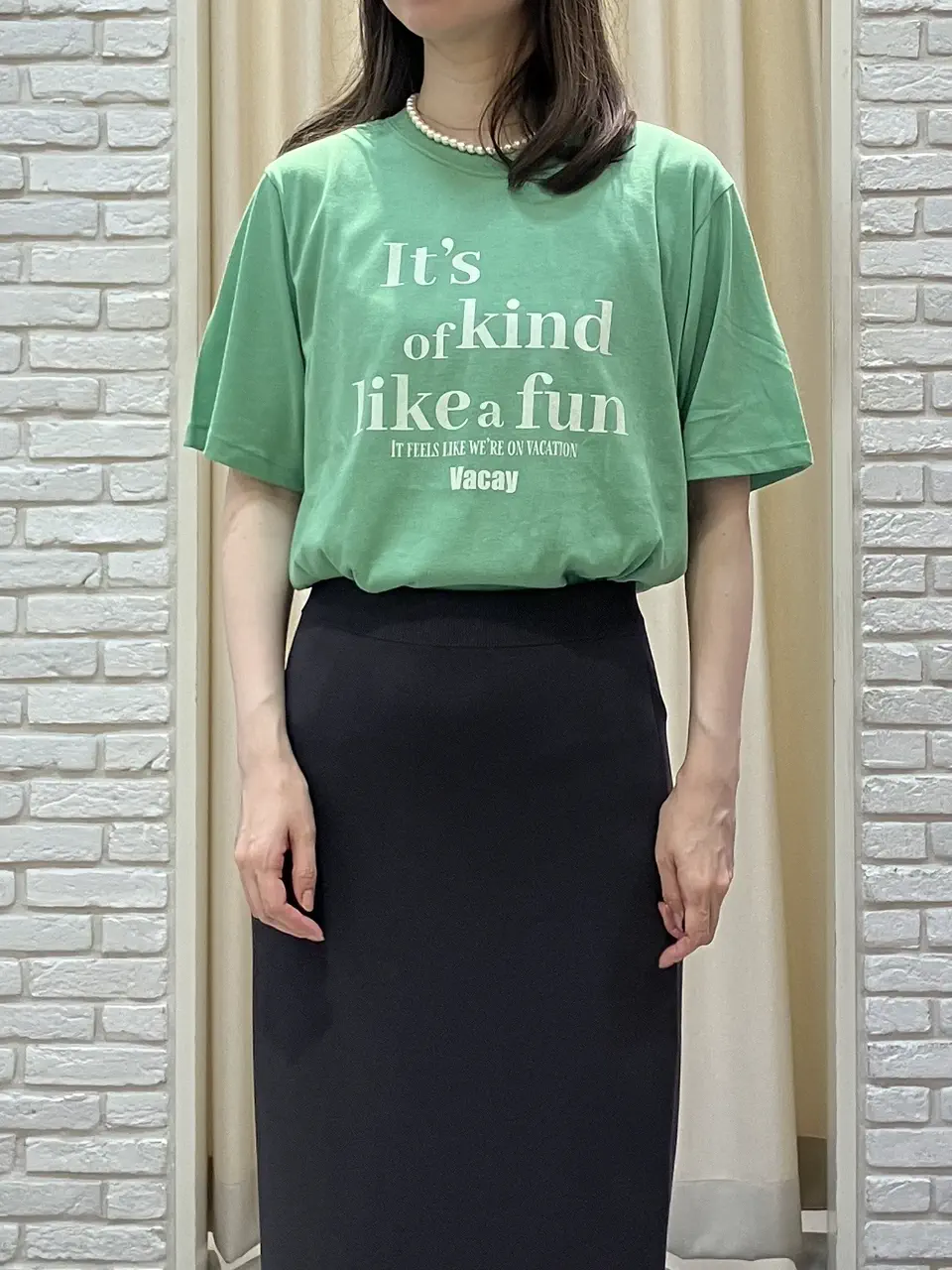ONWARD CROSSET SELECT 檀 コーディネート画像