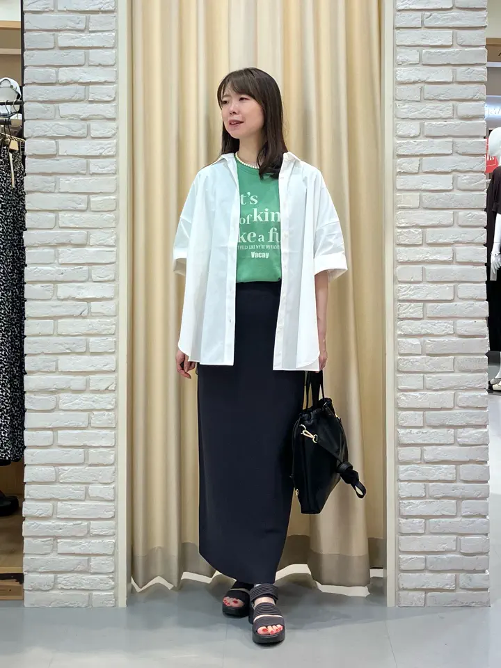 ONWARD CROSSET SELECT 檀 コーディネート画像