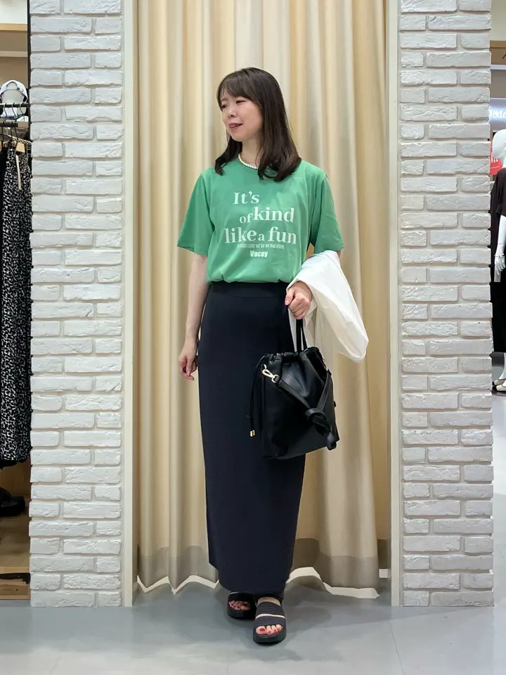 ONWARD CROSSET SELECT 檀 コーディネート画像