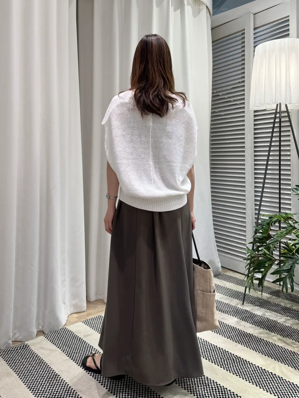 ONWARD CROSSET SELECT KURIYAMA コーディネート画像