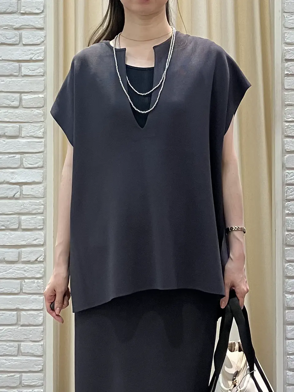 ONWARD CROSSET SELECT 檀 コーディネート画像