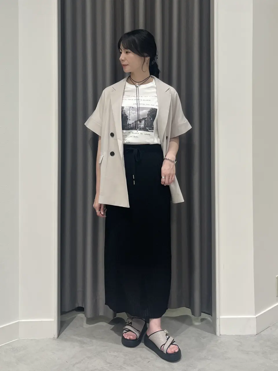  AI コーディネート画像