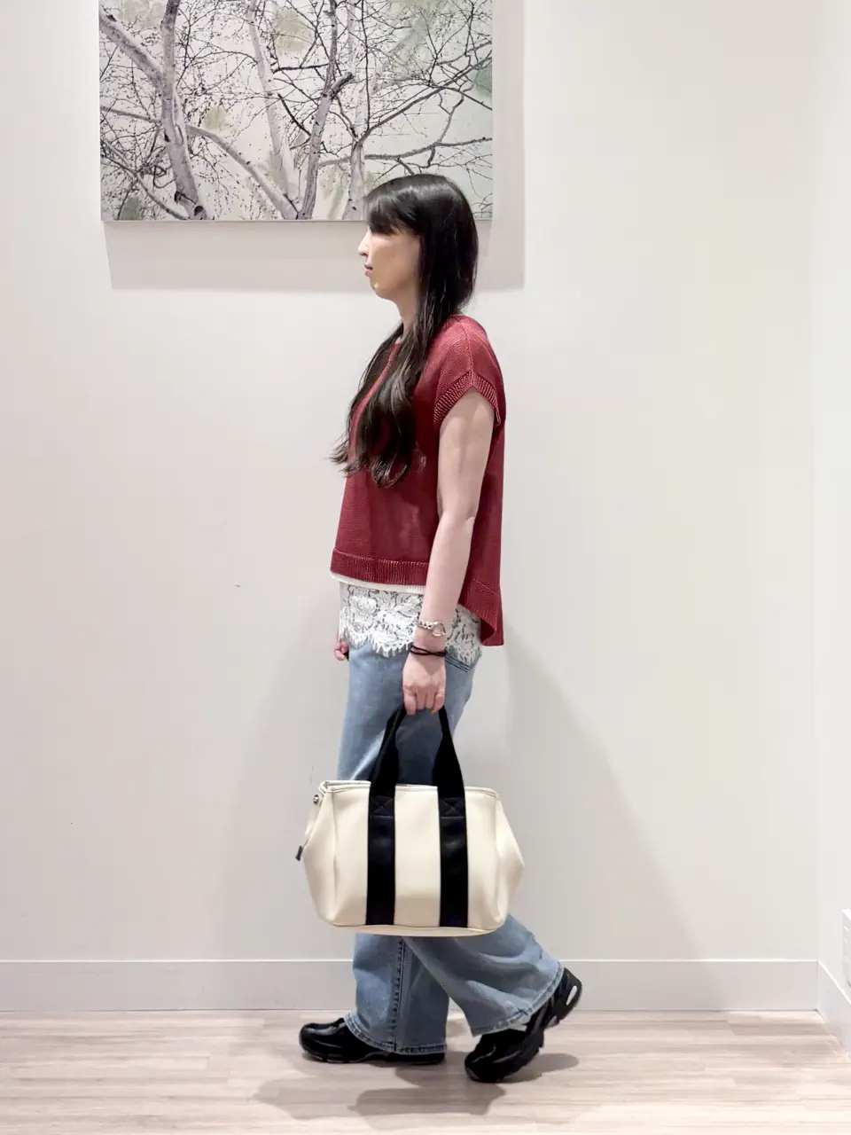 ONWARD CROSSET SELECT 岡 コーディネート画像