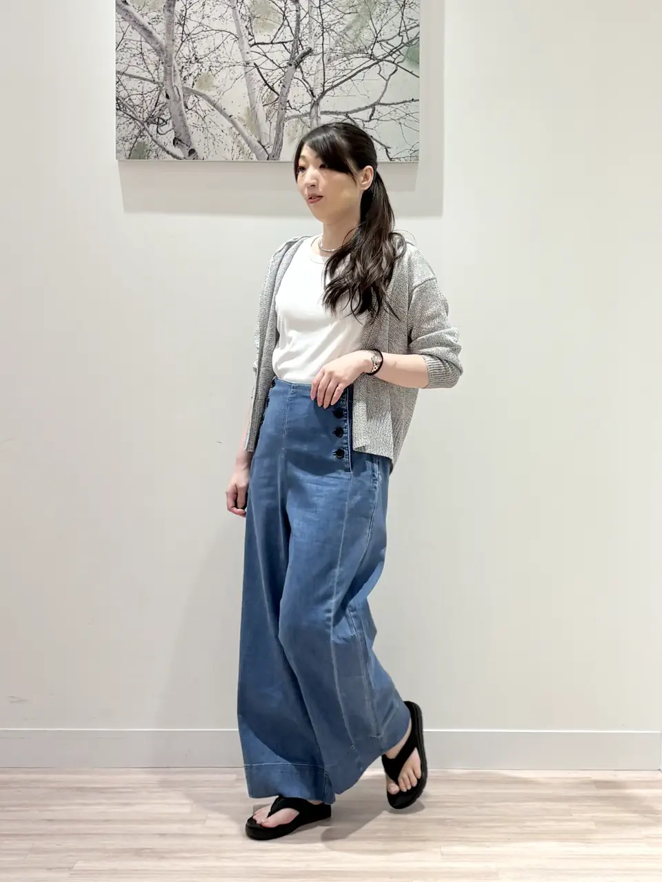 ONWARD CROSSET SELECT 岡 コーディネート画像