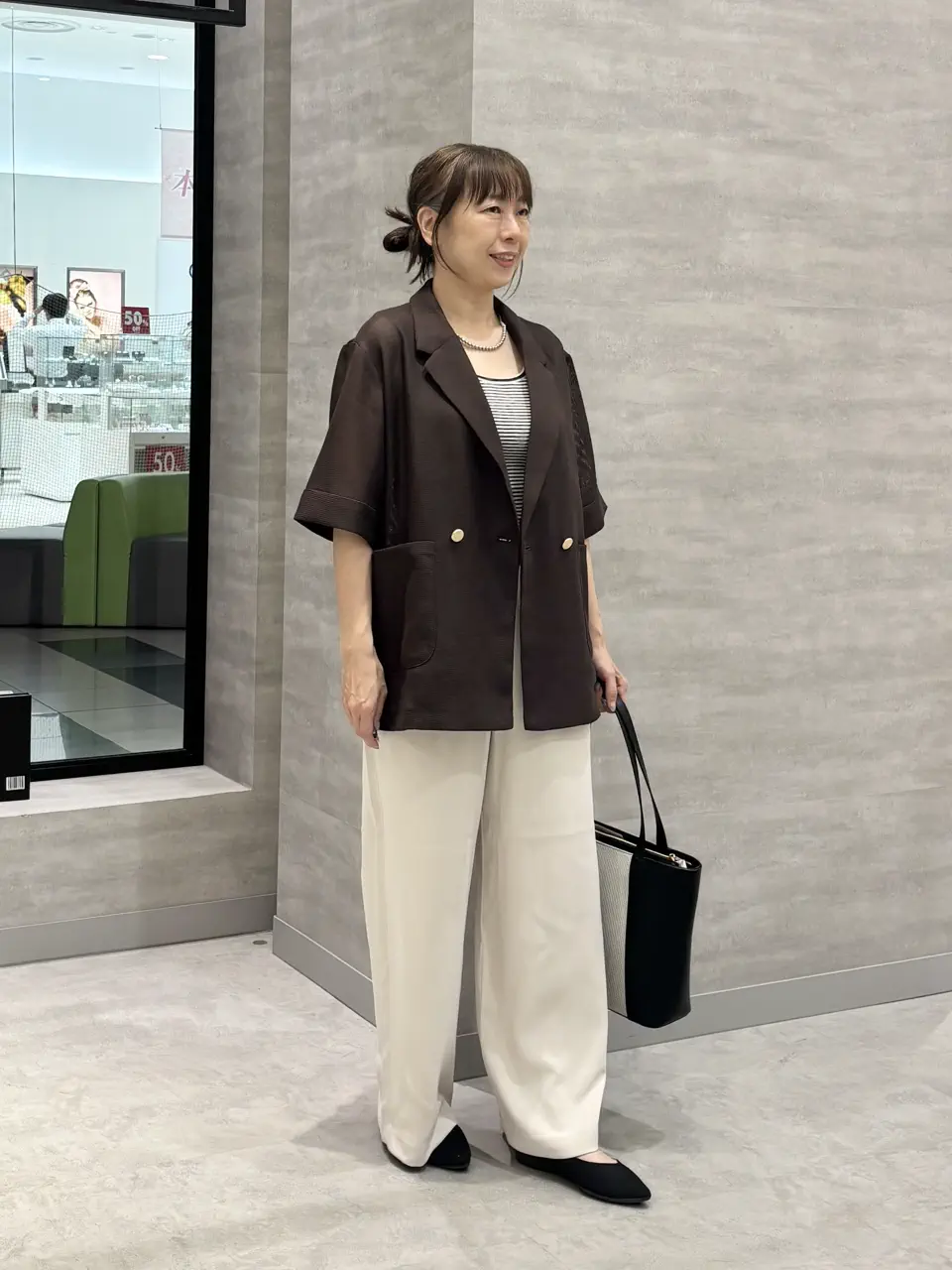 ONWARD CROSSET SELECT SAKAI コーディネート画像