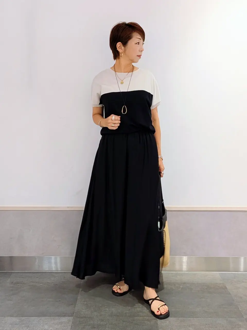 ONWARD CROSSET SELECT niwa コーディネート画像
