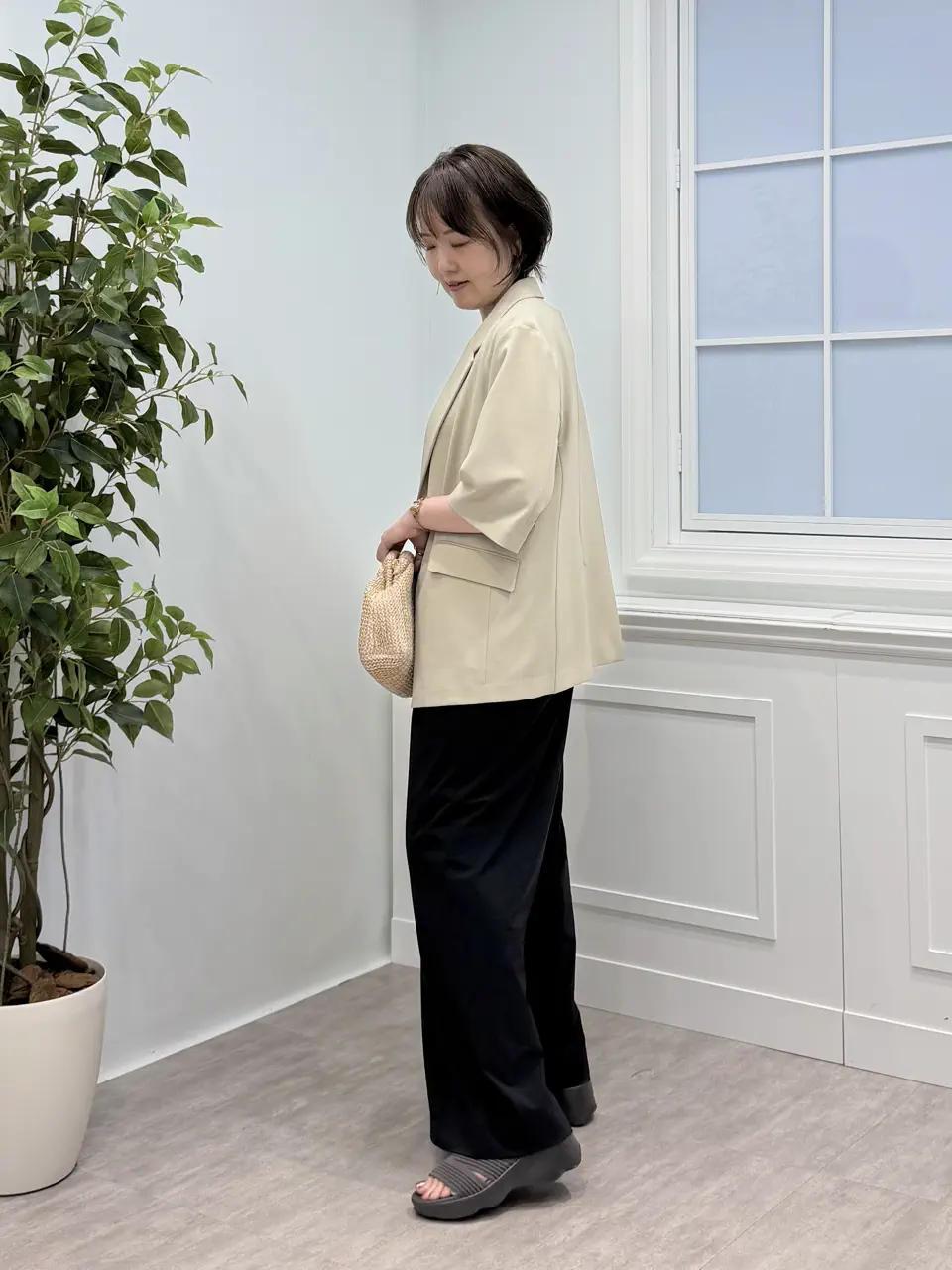 ONWARD CROSSET SELECT フジコ コーディネート画像