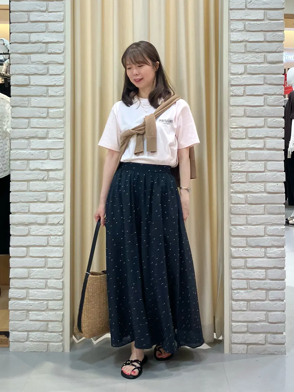  檀 コーディネート画像