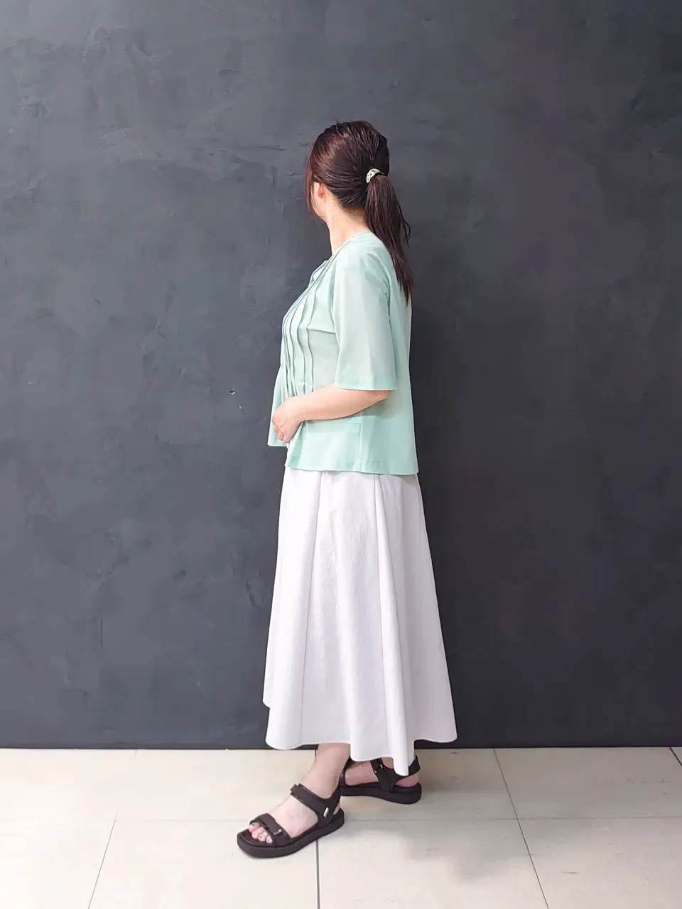 ONWARD CROSSET SELECT 森 コーディネート画像
