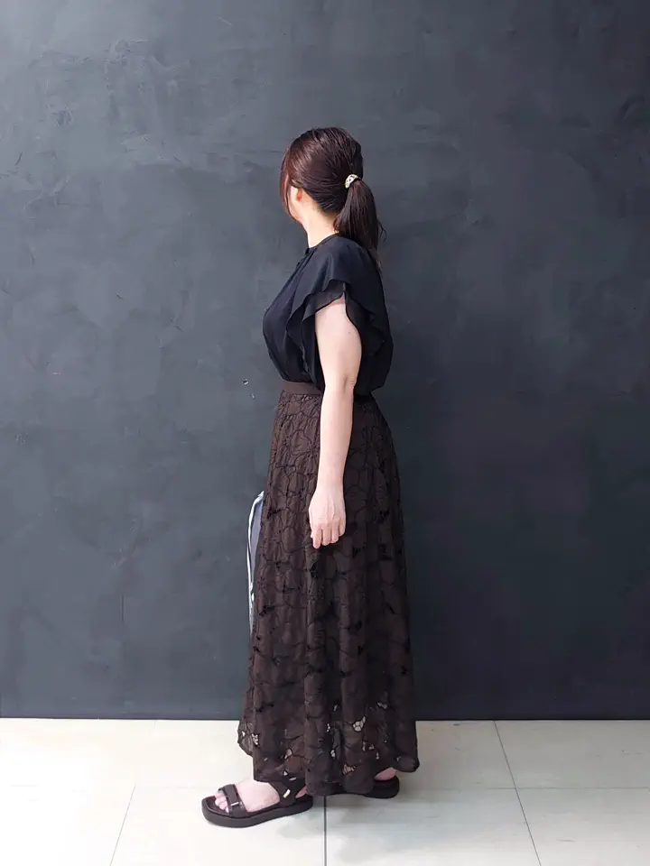 ONWARD CROSSET SELECT 森 コーディネート画像