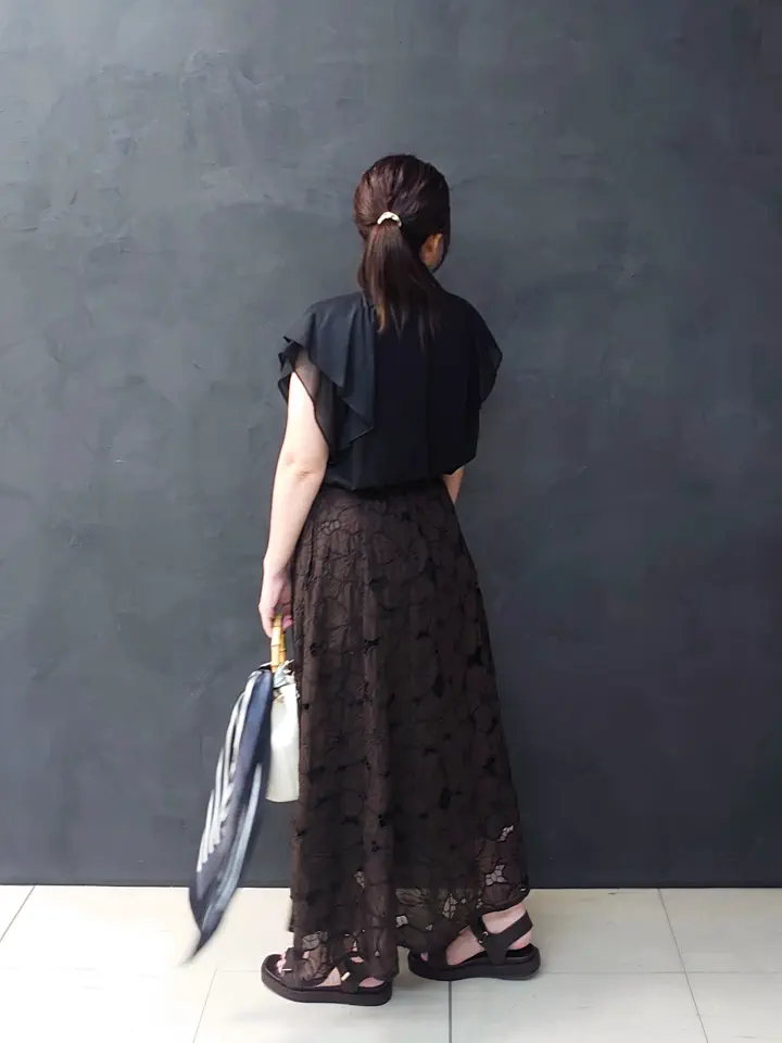 ONWARD CROSSET SELECT 森 コーディネート画像