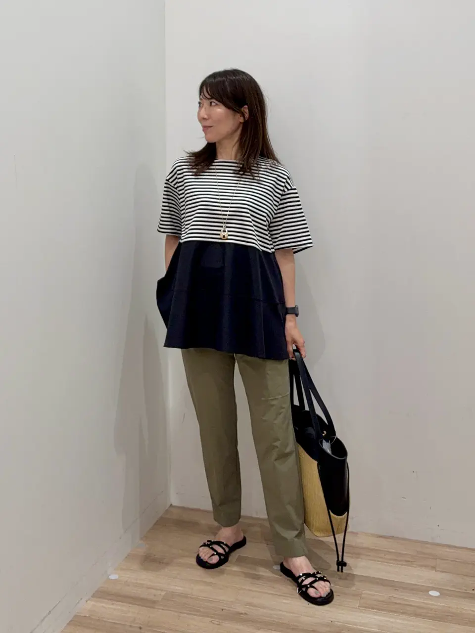ONWARD CROSSET SELECT 井上 コーディネート画像
