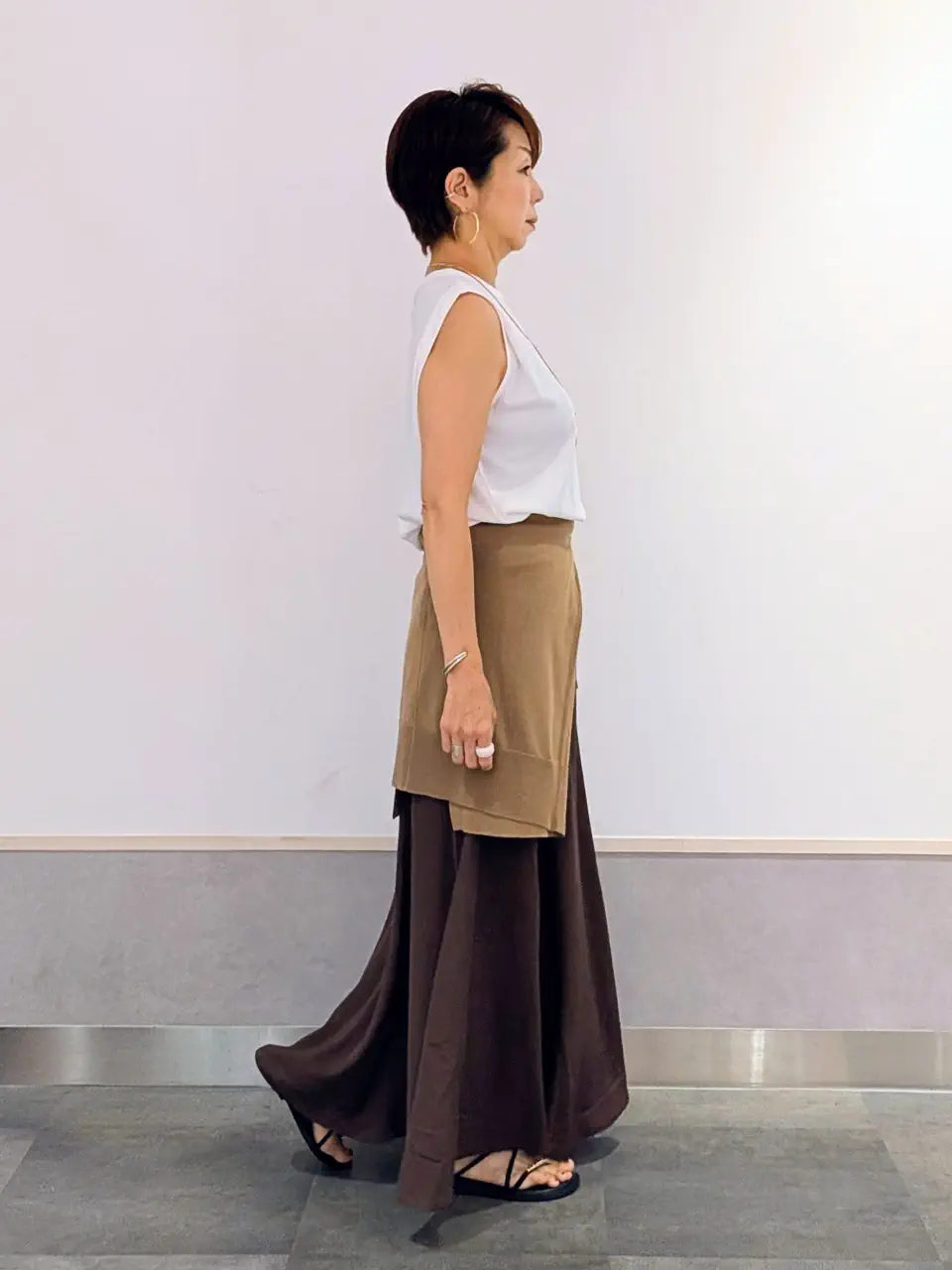 ONWARD CROSSET SELECT niwa コーディネート画像
