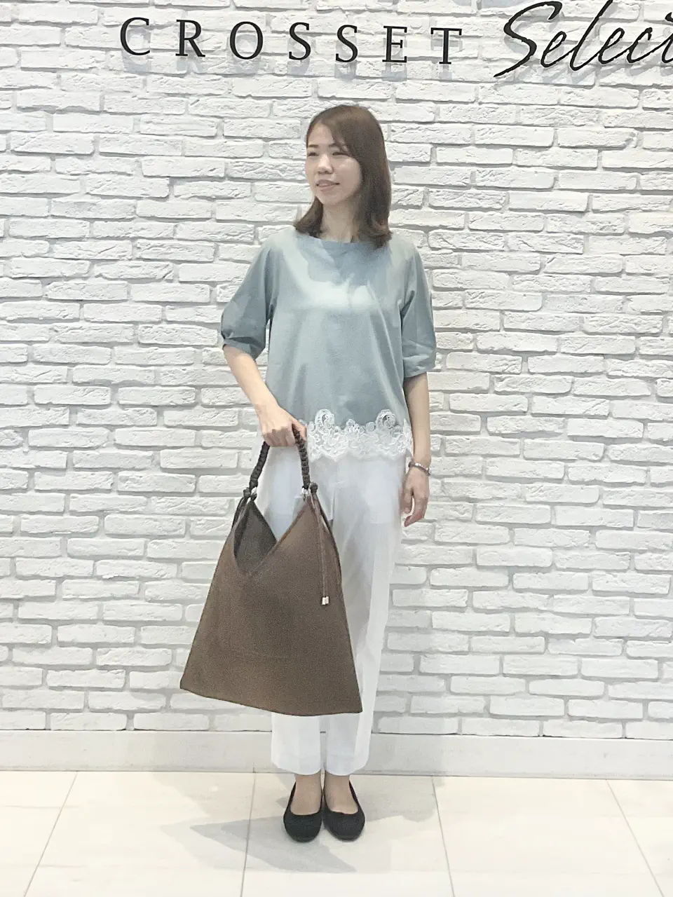 ONWARD CROSSET SELECT IZUMI コーディネート画像
