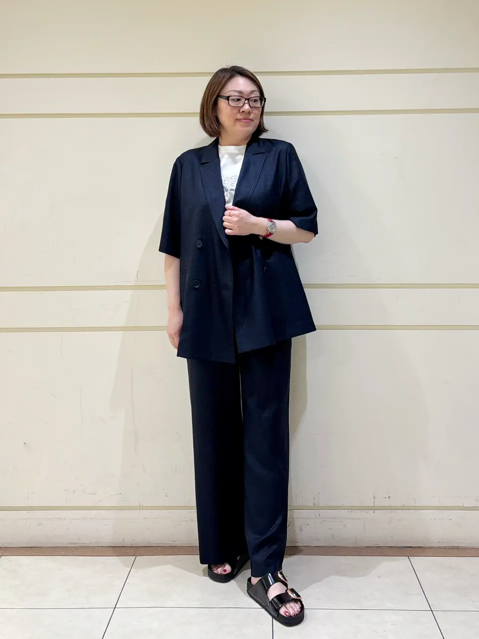 ONWARD CROSSET SELECT 山崎 コーディネート画像